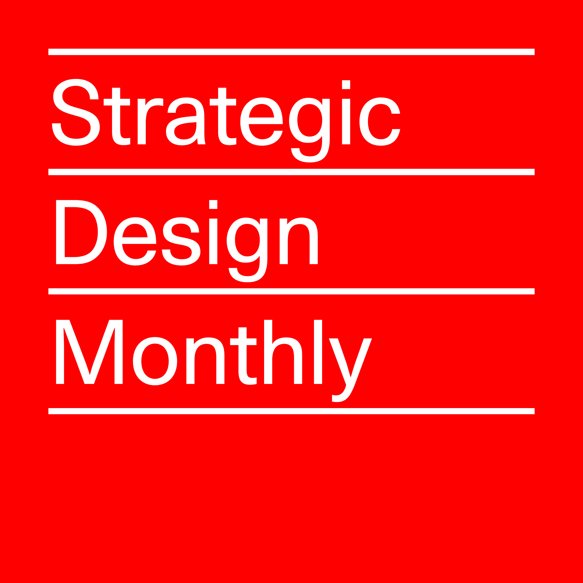 Strategic Design Monthly